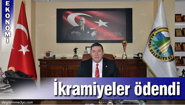 ALAPLI BELEDİYESİ 55 İŞÇİNİN İKRAMİYESİNİ ÖDEDİ