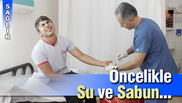 YARALANMALARDA İLK MÜDAHALE ÇOK ÖNEMLİ...