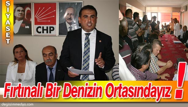 DEMİRTAŞ: "FIRTINALI BİR DENİZİN ORTASINDAYIZ"