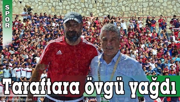 "ÇOK BÜYÜK BİR TARAFTARIN ÖNÜNDE MAÇ OYNADIK"