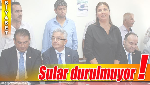 CHP ZONGULDAK TEŞKİLATINDA SULAR DURULMUYOR