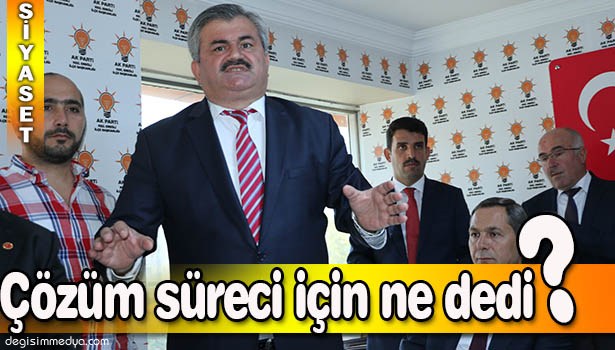 AK PARTİ EREĞLİ'DE BAYRAMLAŞMADA NELER KONUŞULDU?