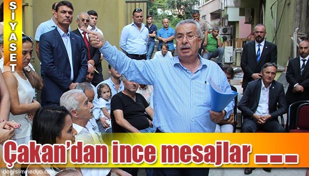MHP ZONGULDAK MİLLETVEKİLİ ÇAKAN EREĞLİ'DE PARTİLİLERLE BAYRAMLAŞTI