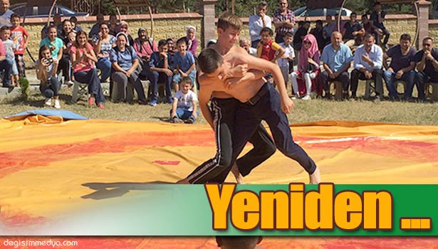 ÇAYCUMA'DA GÜREŞ SPORU YENİDEN YAŞATILIYOR