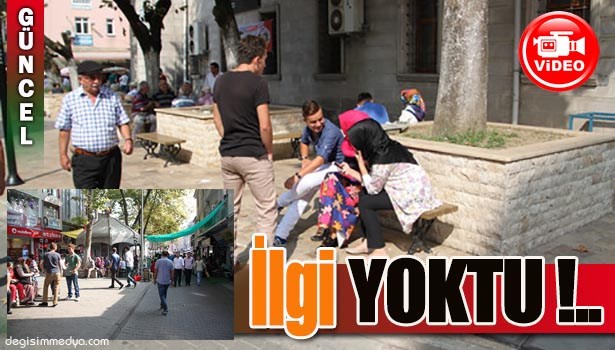 KIZLAR BAYRAMI SÖNÜK GEÇTİ, ESNAF HAYAL KIRKLIĞI YAŞADI