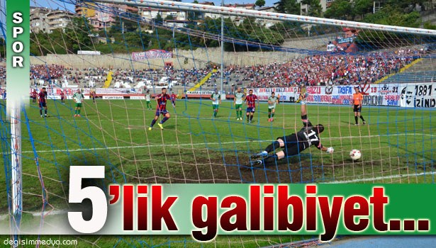 ZONGULDAK KÖMÜRSPOR: 5 - BİRLİK NAKLİYAT DÜZYURTSPOR: 1
