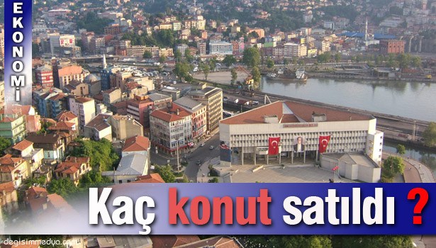 TÜİK KONUT SATIŞ İSTATİSTİKLERİNİ AÇIKLADI