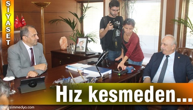 AK PARTİ'DEN VALİ KABAN'A ZİYARET