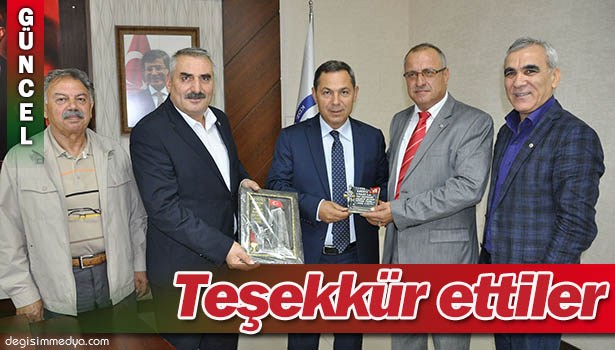 MUHTARLAR TEŞEKKÜR ETTİ