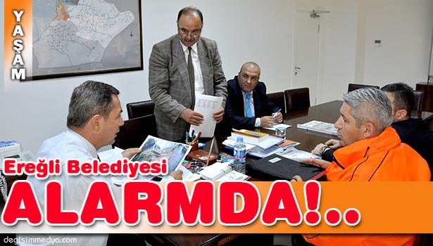 KRİZ MASASI OLUŞTURULDU