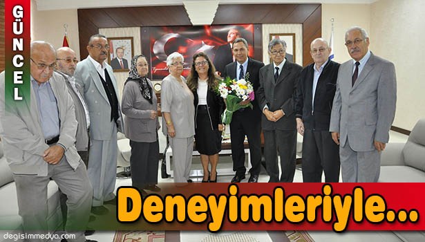 YAŞLILARIMIZ, BAŞKAN UYSAL'I ZİYARET ETTİLER