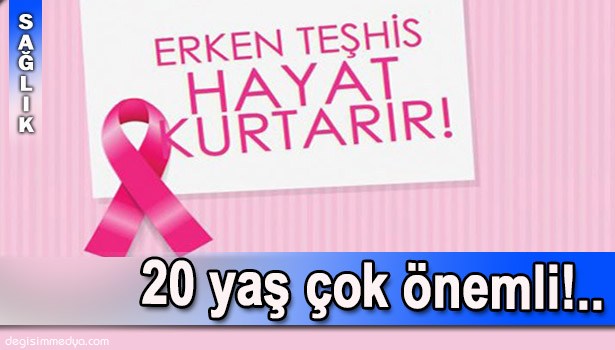 KENDİ KENDİNE MEME MUAYENESİ 20 YAŞINDA BAŞLAMALI