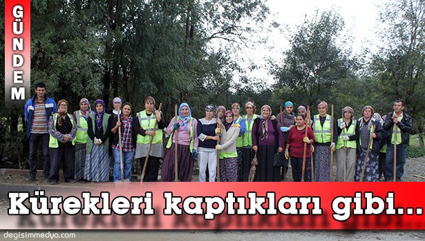 ALT YAPI EKİBİNİN YARISI KADIN