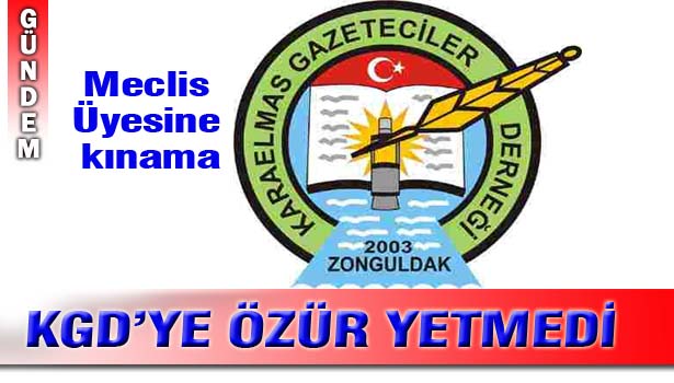 KGD: "SOSYAL MEDYADA DA ÖZÜR DİLESİN"