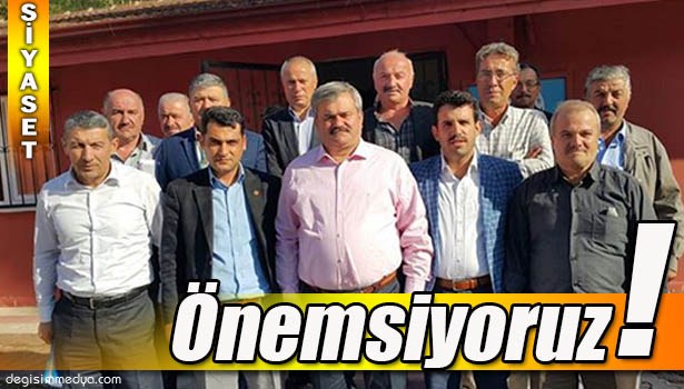 YALI BOYU MUHTARLARI ÇATUROĞLU'NU BAĞRINA BASTI