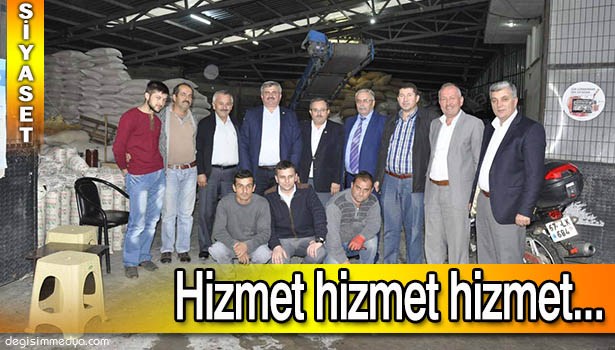 ÇATUROĞLU; HİZMET YOLUNDA ÇALIŞMALARA DEVAM EDİYOR