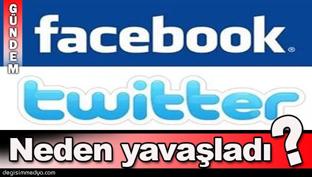 TWİTTER VE FACEBOOK NEDEN YAVAŞLADI?