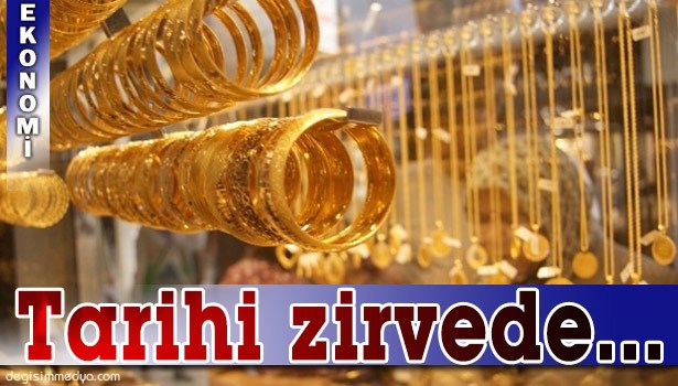 GRAM ALTIN TARİHİ ZİRVEDE