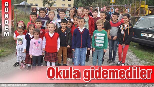 ZONGULDAK'IN 3 KÖYÜNDE 96 ÖĞRENCİ, HALEN OKULA BAŞLAYAMADI