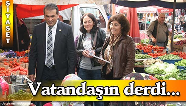 "HERKESİN DERDİ İŞSİZLİK"