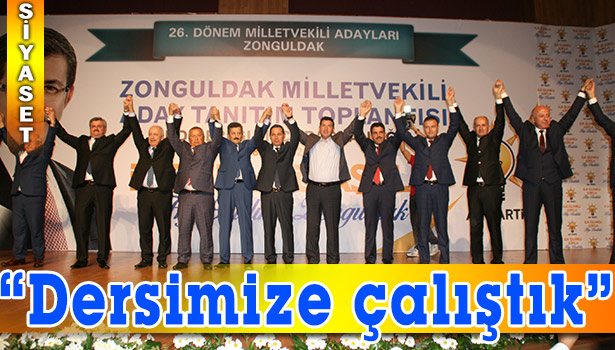 AK PARTİ ADAYLARINI TANITTI