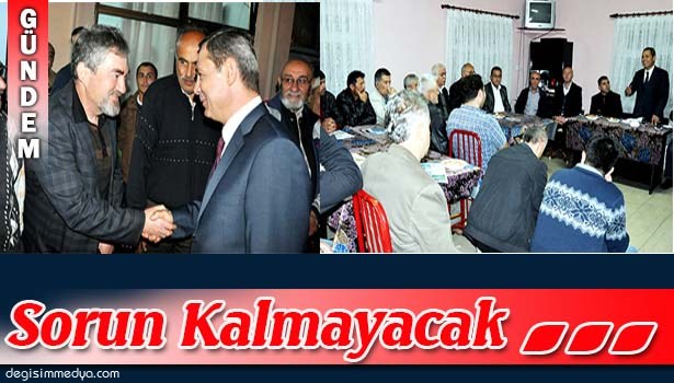 BAŞKAN UYSAL HAFTA SONU DA MAHALLELERDEYDİ..