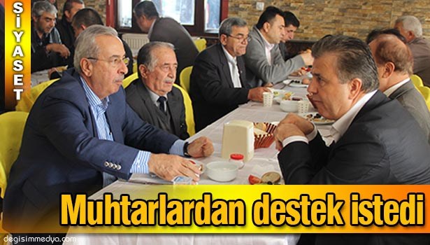 MHP ZONGULDAK MİLLETVEKİLİ ZEKİ ÇAKAN ÇAYCUMA'DA MUHTARLARLA BULUŞTU