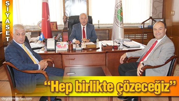 CHP ZONGULDAK MİLLETVEKİLİ ADAYI HARUN AKIN, BAŞKAN AKDEMİR'İ ZİYARET ETTİ