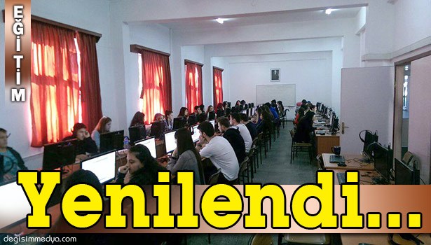 DİL LABORATUVARLARI YENİLENDİ