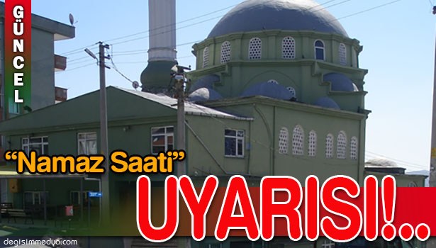 DİYANET'TEN TAKVİMDEKİ NAMAZ SAATLERİ HAKKINDA UYARI!