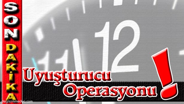 ZONGULDAK'TA UYUŞTURUCU OPERASYONU: 3 GÖZALTI
