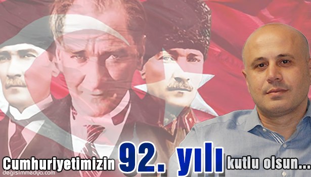 ÇOLAK'TAN 29 EKİM MESAJI