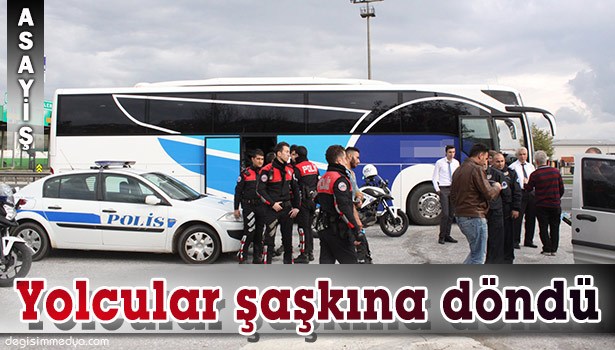 OTOBÜSTE CANLI BOMBA PANİĞİ