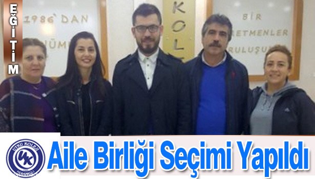 UTKU KOLEJİ OKUL AİLE BİRLİĞİ SEÇİMİ YAPILDI