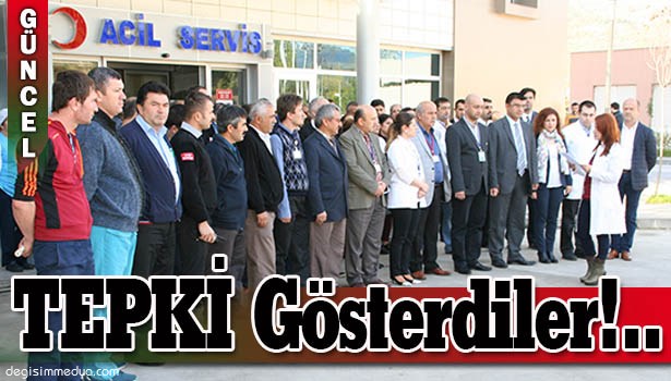 SAĞLIK ÇALIŞANLARINDAN TERÖRE TEPKİ