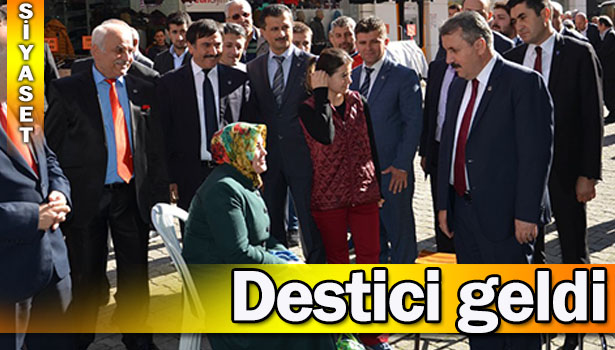 BBP GENEL BAŞKANI DESTİCİ ALAPLI'DA ESNAFLARI ZİYARET ETTİ