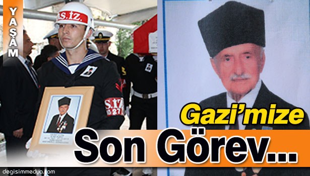 EREĞLİ'NİN EN YAŞLI KORE GAZİSİ SON YOLCULUĞUNA UĞURLANDI