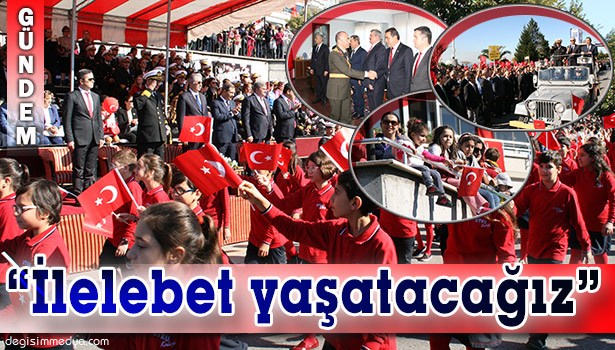 CUMHURİYETİN 92. YILDÖNÜMÜ KUTLANDI