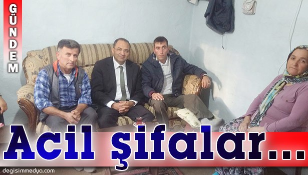 VALİ KABAN'DAN YARALI ASKERE ZİYARET