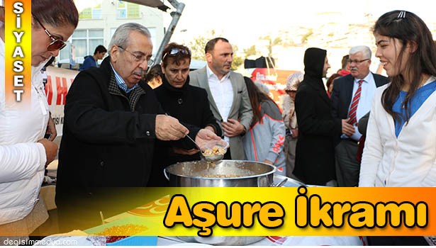 ÇAKAN, EREĞLİ'DE AŞURE DAĞITTI