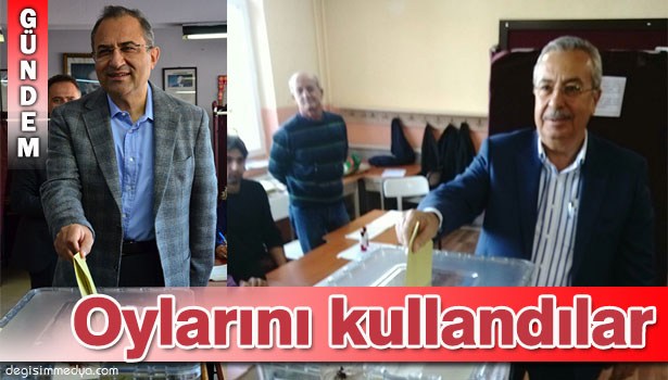 ZONGULDAK'TA SİYASİLER OY KULLANDI