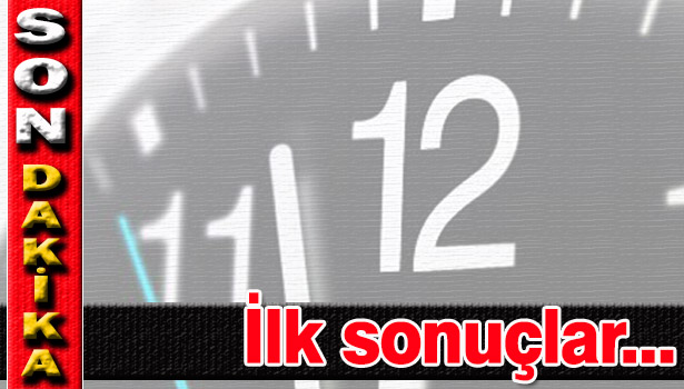KDZ.EREĞLİ'DE İLK SONUÇLAR