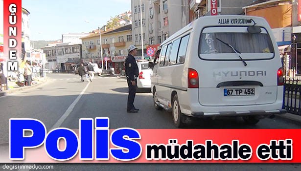 HATALI PARKLARA POLİS MÜDAHALESİ