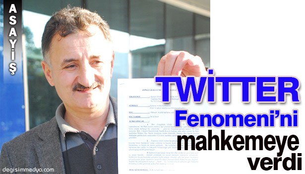 TWİTTER FENOMENİ FUAT AVNİ'Yİ MAHKEMEYE VERDİ