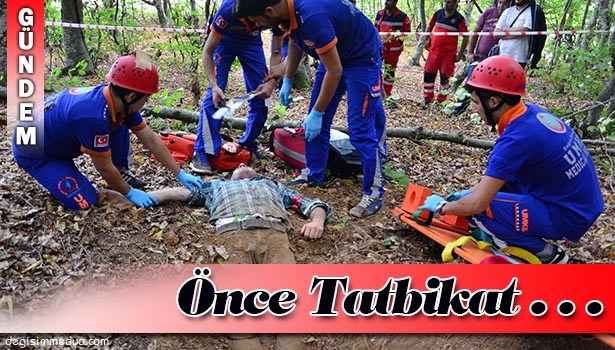 ÖNCE TATBİKAT SONRA BELGESEL