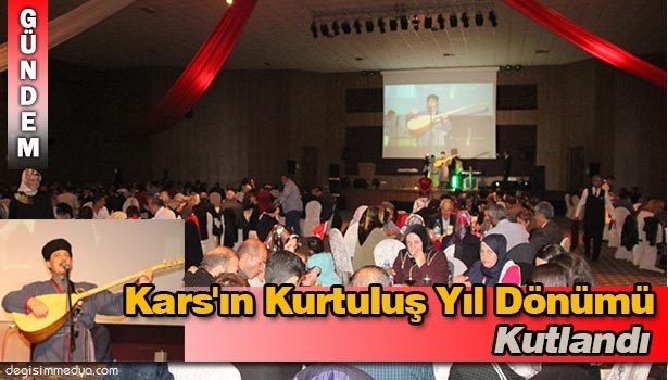 EREĞLİ'DE KARS'IN KURTULUŞ YIL DÖNÜMÜ KUTLANDI