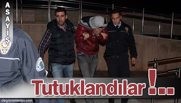 7 KEZ CEP TELEFONU HIRSIZLIĞI YAPAN ZANLILAR TUTUKLANDI