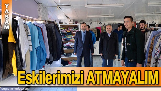 BEÜ ÖĞRENCİLERİNDEN 'ESKİLERİMİZİ ATMAYALIM' KAMPANYASI
