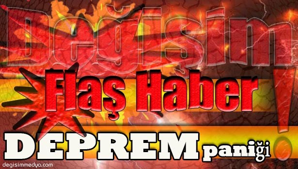 ZONGULDAK'TA DEPREM OLDU