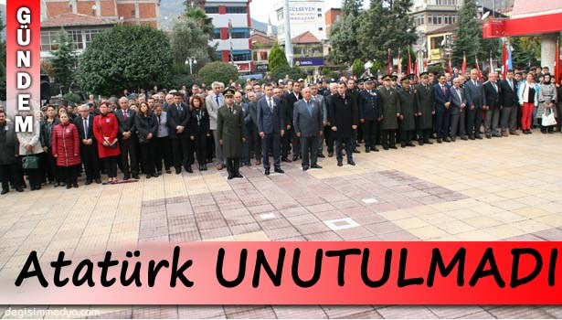 DEVREK'TE 10 KASIM ANMA PROGRAMI